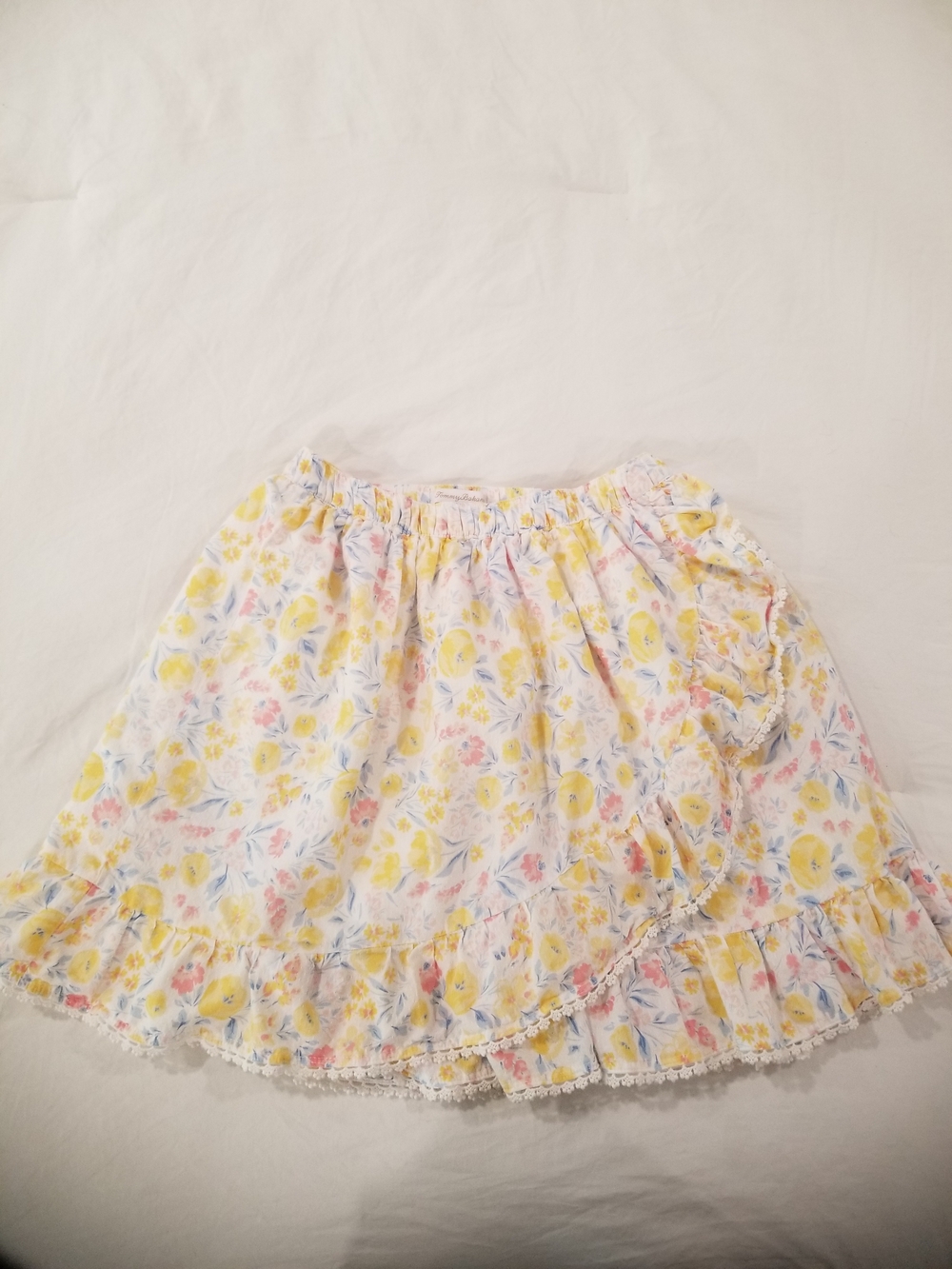 Tommy Bahama Pastel Floral Circle Skirt - Yellow & Pink